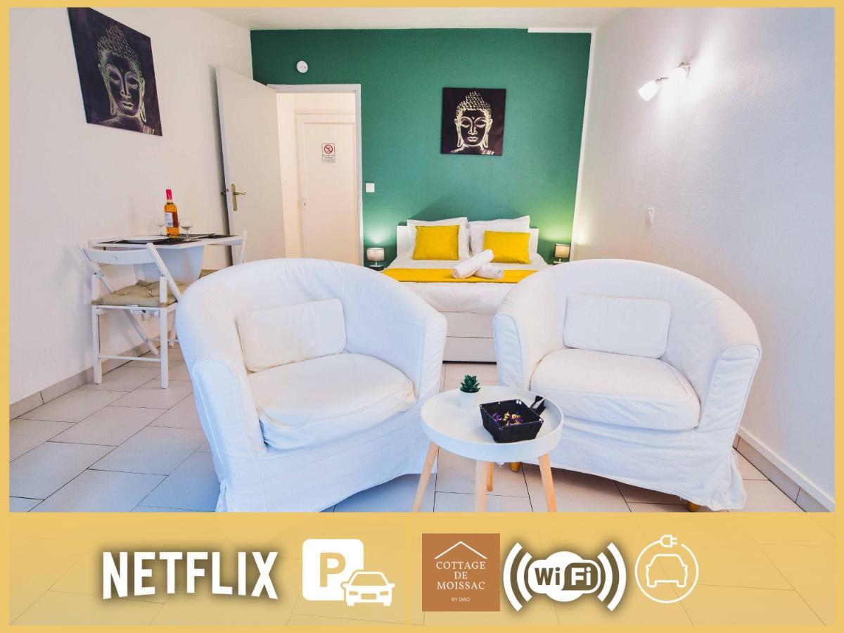 Apt T1 Cosy Et Ambiance Zen "Cottage De Moissac" Exterior photo